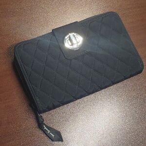 Vera Bradley Black Quilted Wallet